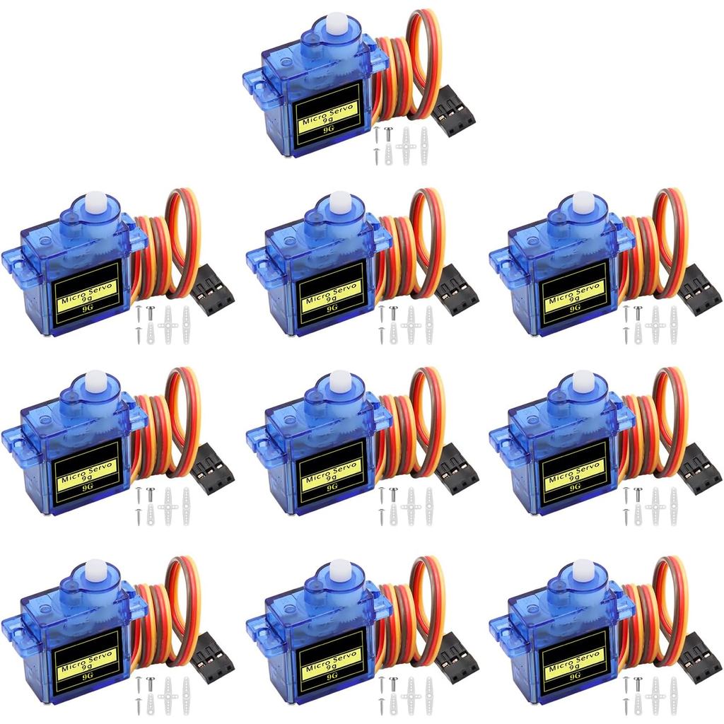 SG90 Micro servo 9G servo AYWHP 10 chiếc Động cơ servo SG90 9G servo RC servo mini cho máy bay trực 