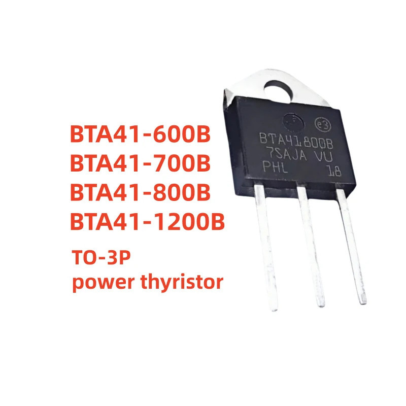 5 Mảnh BTA41 BTA41-600B BTA41-800B BTA41-700B BTA41-1200B TO-3P 40A thyristor Hai Chiều Muỗi Chất Lư