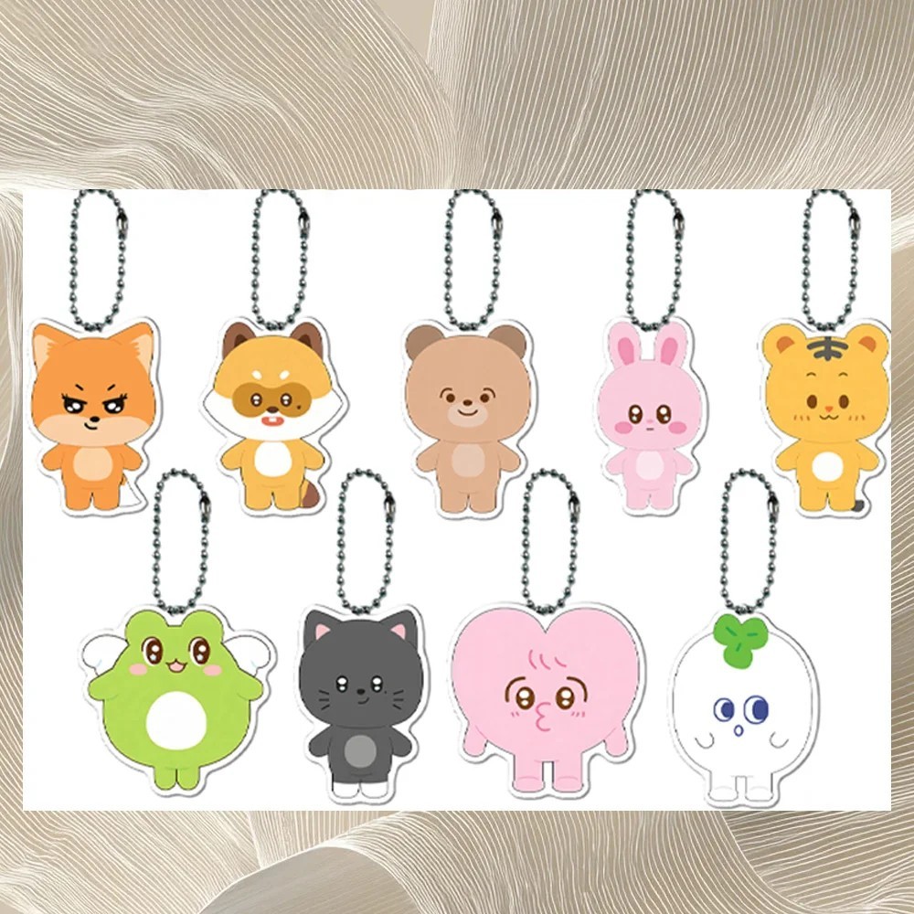 Móc khóa Mica Acrylic Boys Planet TOZ Dễ Thương Steven Jeongwoo Woongki Shuaibo Juwon Chih En Daisuk