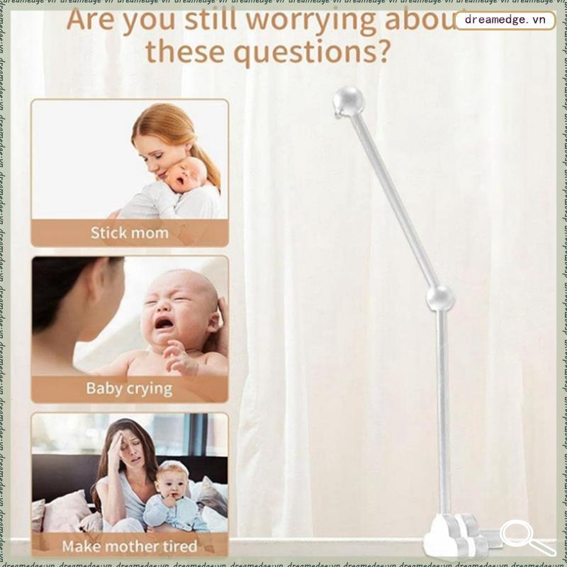 [dreamedge] Treo Cũi Gỗ Cánh Tay Di Động, Cánh Tay Giữ Di Động, Cánh Tay Di Động Cho Cũi Phụ Kiện Gỗ