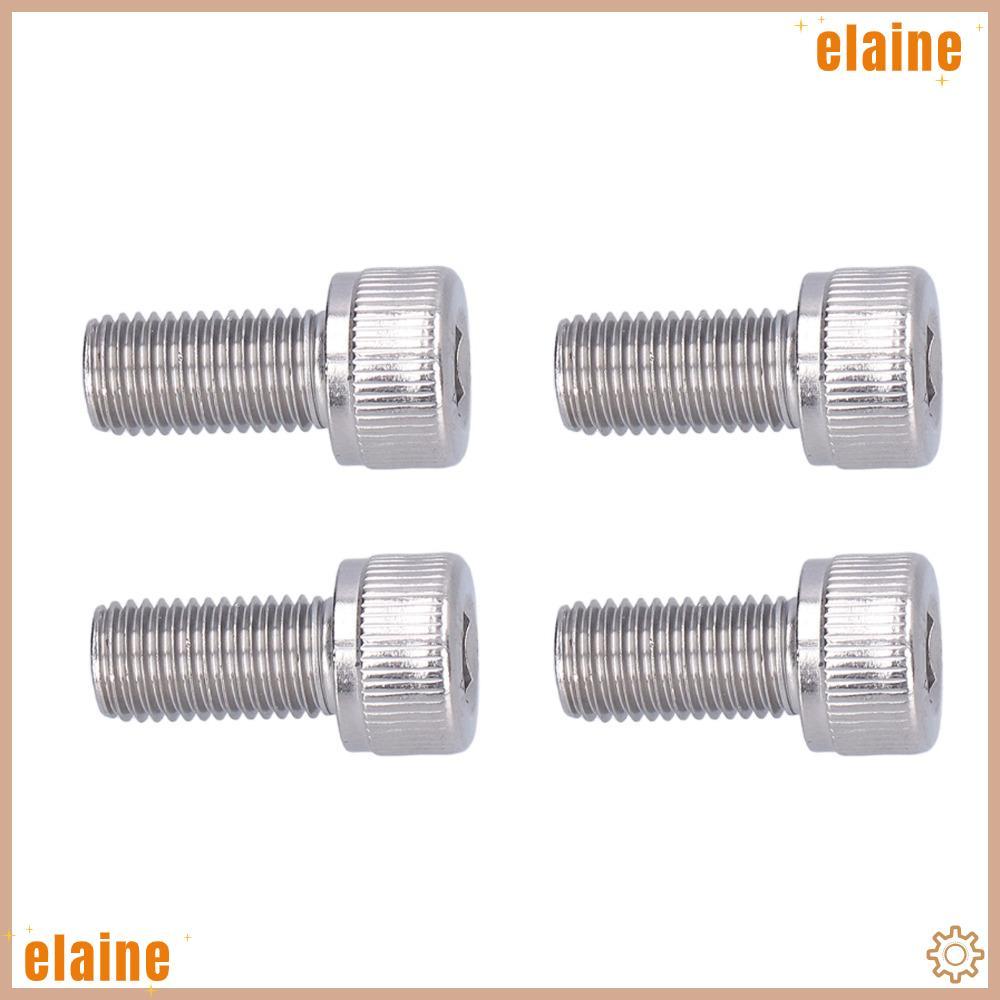 ELAINE 4 Bu lông ổ cắm lục giác, Vít nắp đầu ổ cắm loại A2-70 bằng thép không gỉ, M10 * 20; M10 * 25