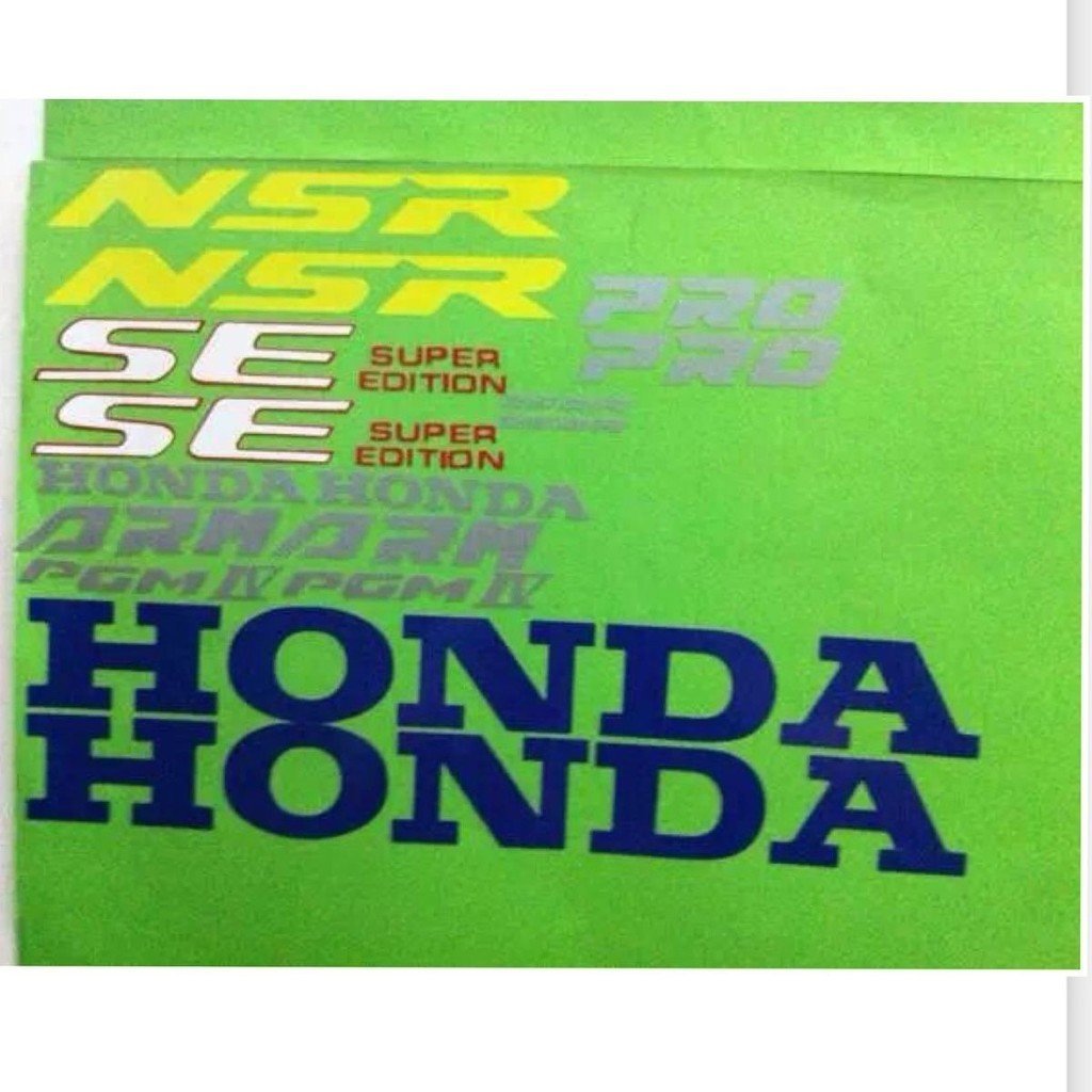 Thích hợp cho NSR 250 Full Car Đề Can Dán Logo NSR250 Đề Can Trang Trí Logo Xe Hơi