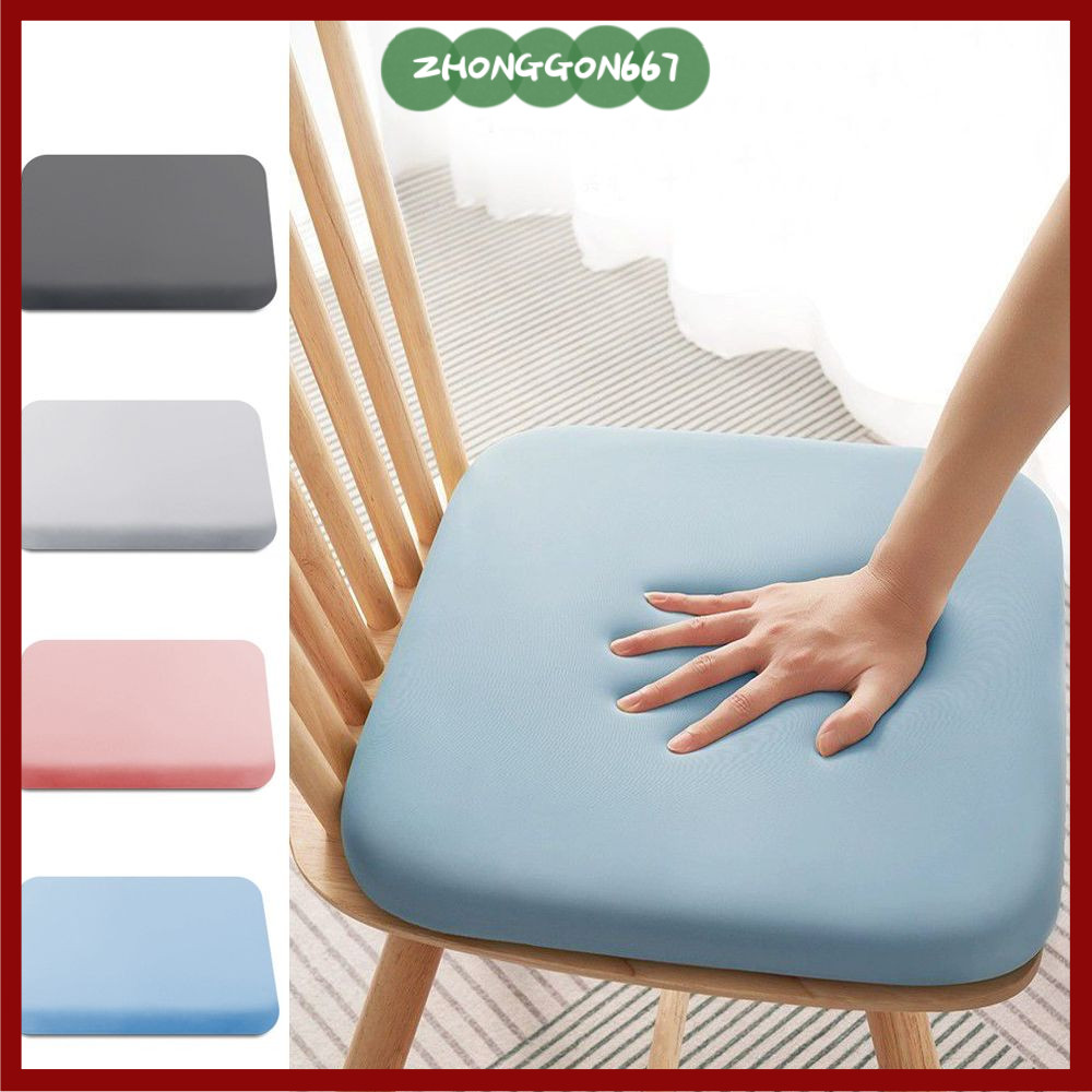 ZHONGGON67 Đệm Ghế, Tấm Lót Ghế Văn Phòng Thoáng Khí Bằng Lụa Băng, Bộ Nhớ Cao Cấp Cotton Mềm Chống 