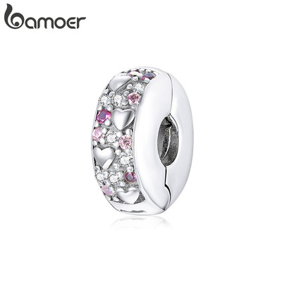 Bamoer Charms - Khóa Phụ Kiên Silicon Định Vị, Vòng Tay Cho Nữ, Quà Tặng Perfect