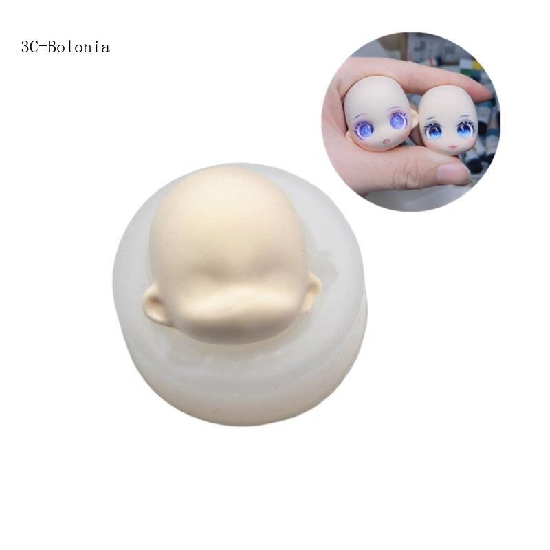 Baby Face Clay Mould Face Mould Epoxy Resin Mould for Cake Decorations