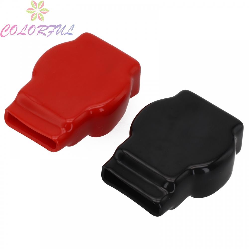Positive Negative Terminal Caps Fireproof PVC Material Protective Cover