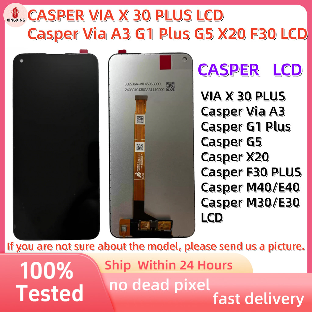Dành Cho Vỏ LCD / CASPER VIA X 30 PLUS LCD / Vỏ Qua A3 G1 Plus G5 X20 F30 E30 M30 E40 M40 Màn Hình H