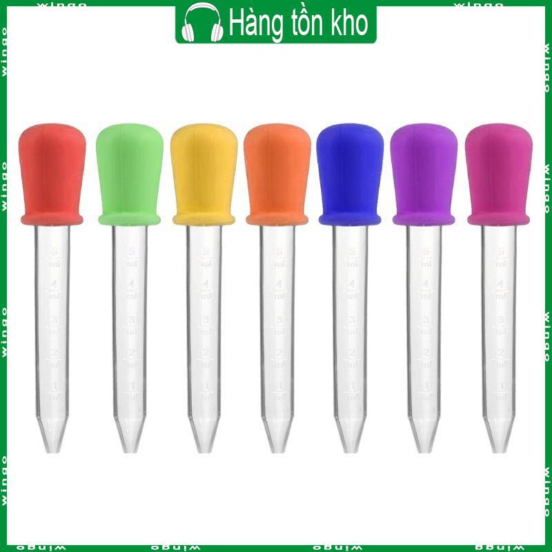 WIN Pipet Silicone Và Nhựa Nhỏ Giọt Pipet Chất Lỏng Cho Kẹo