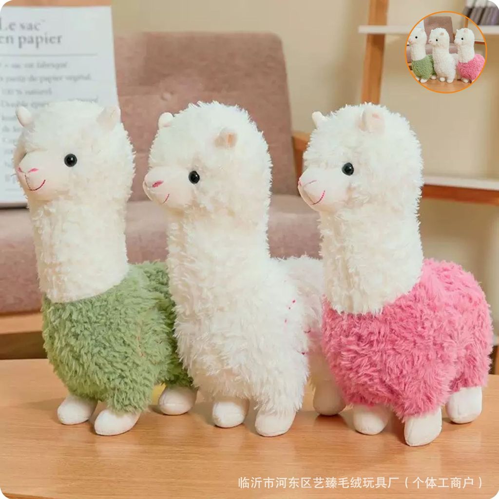 Influencer Alpaca Búp Bê Sang Trọng Đồ Chơi Phong Cách Mới Ragdoll Trẻ Em Ngủ Ragdoll Gối Quà Tặng S