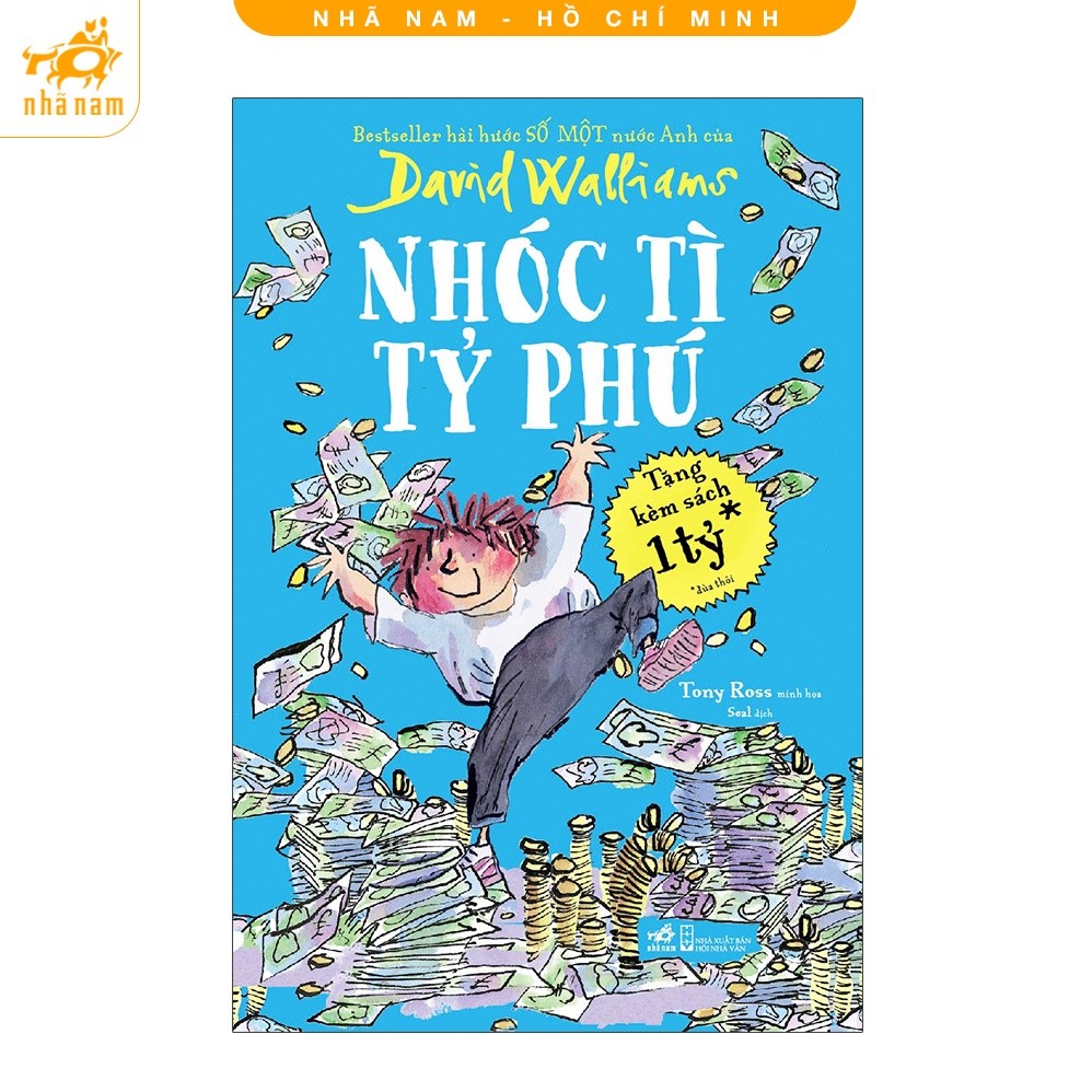 Sách - Nhóc tì tỷ phú (David Walliams) - Nhã Nam