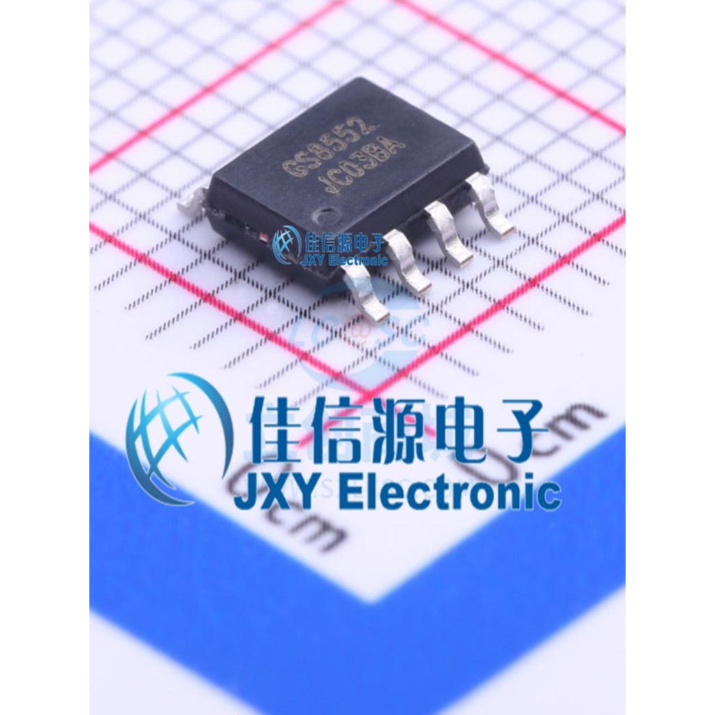 Vận chuyển chính xác GS8552-SR Gainsil Gainsil SOIC-8 Bộ khuếch đại kênh kép 1uV có độ chính xác cao