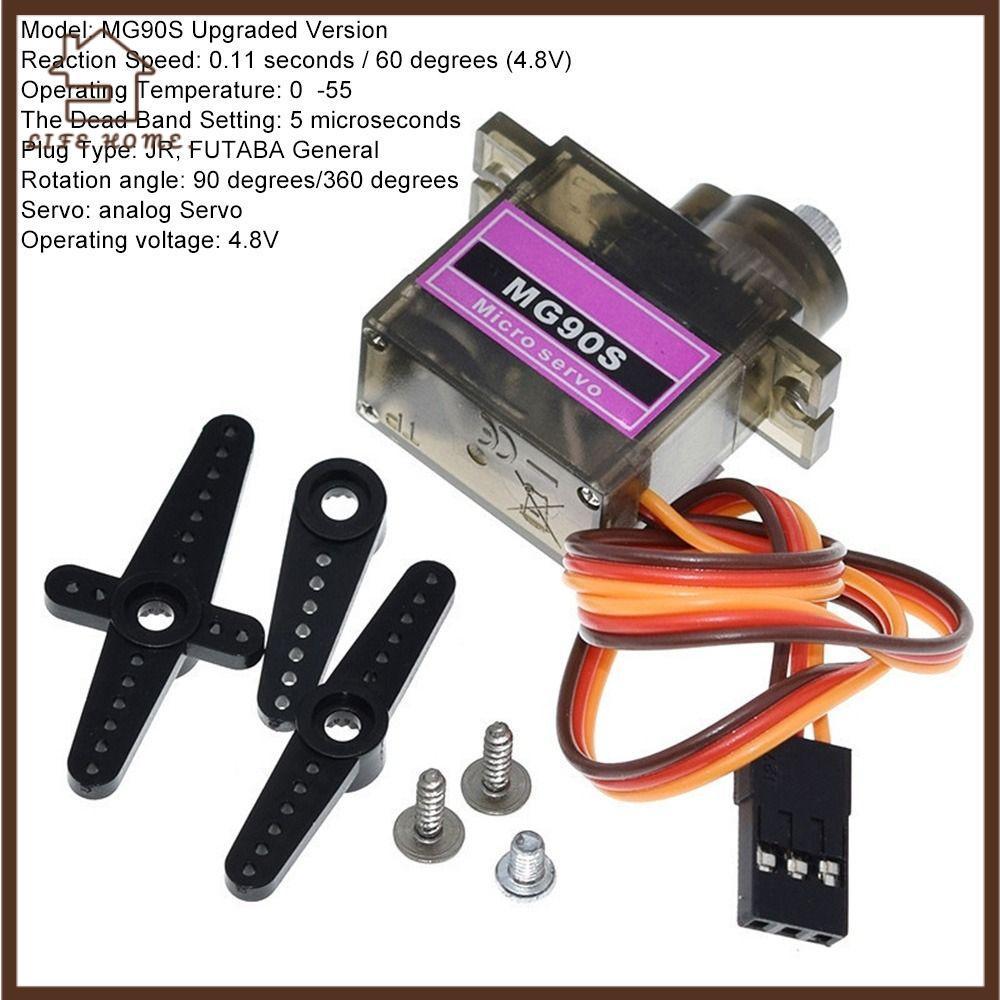 YELGIRL MG90S Máy Bay Thuyền Ô Tô Micro 9G Trex 450 9G Servo
