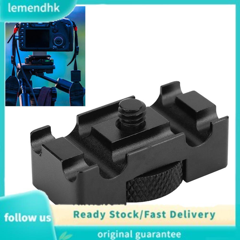 Lemendhk Camera Khóa Cáp Bảo Vệ Hợp Kim Nhôm 1/4 Inch Ngón Tay Cái Vít Kẹp Cho Follow Focus Armor Ca