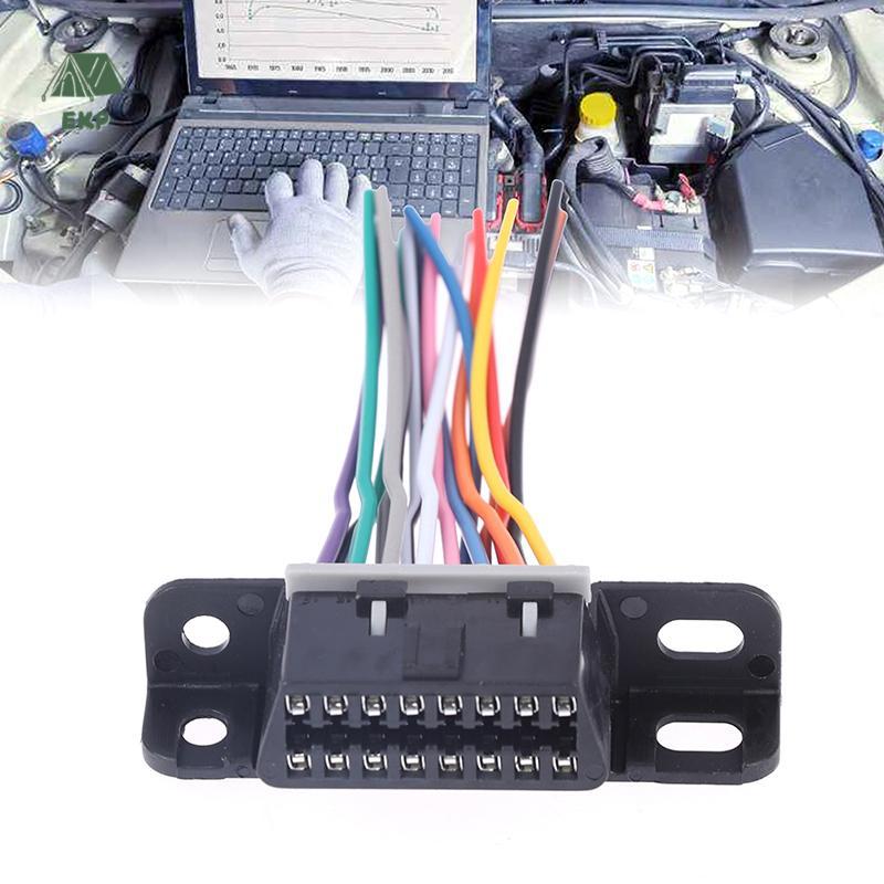 [EKP] Cáp 16 Pin OBD2 Đầu Nối Dài Nữ Cáp Chuyển Đổi OBD 2 Tốt