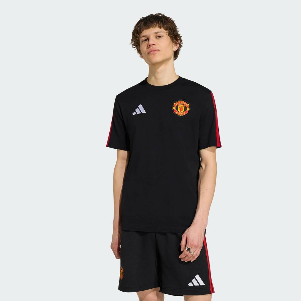 adidas Football Manchester United DNA T-Shirt Men Black KH4793