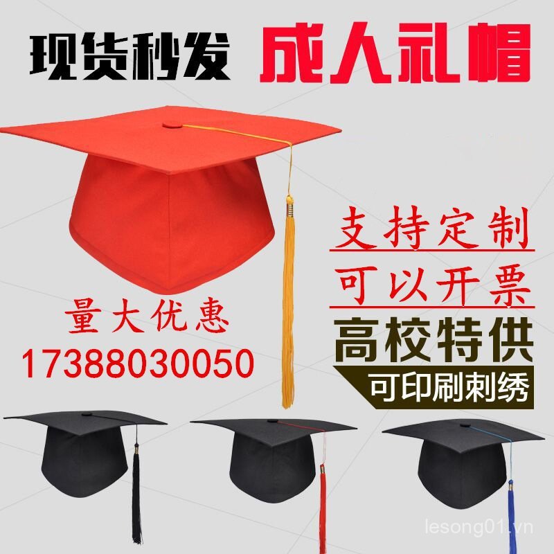 Mũ Top Mười Tám Tuổi Top Mũ Cử Nhân Mũ Lễ Tốt Nghiệp Mũ Học Sinh Mũ Bác Sĩ Mũ Học Sinh Master Hat SO