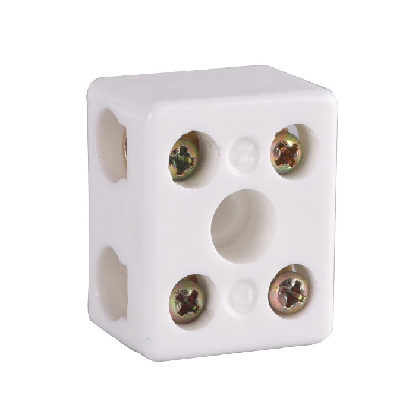 FZ5 chiếc Khối đầu cuối bằng gốm Nhiệt độ Dây sứ tần số cao Lò điện Đầu nối chịu nhiệt