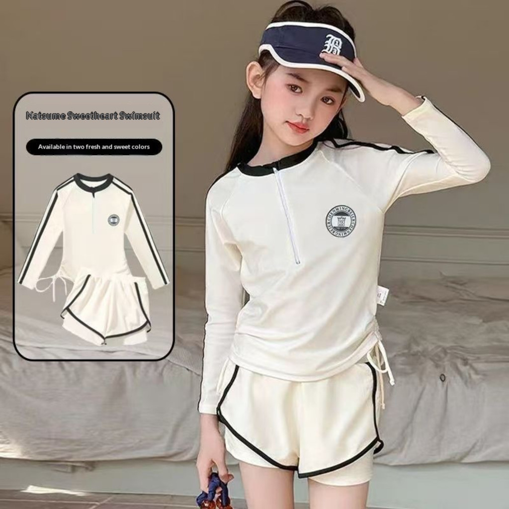 Bộ đồ bơi bé gái 8-14 tuổi | Bikini & Quần Short Huấn Luyện Hai Mảnh Cho Tweens