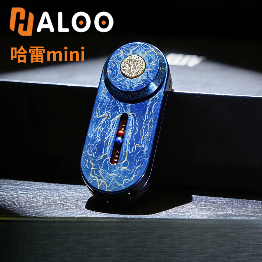 Harley MINI Haloo Player Thẻ đẩy tổng hợp EDC Đồ chơi giải nén Fidget Spinner Đồ chơi ngón tay