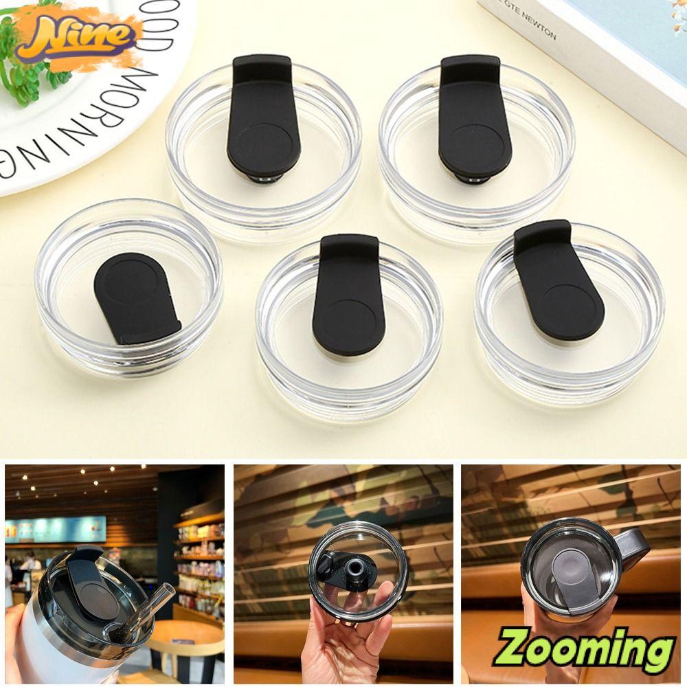 Nắp cốc ZOOMING, Nắp chai nhựa 20oz / 30oz, Chống tràn bền bỉ Đa năng không có nắp thay thế niêm pho