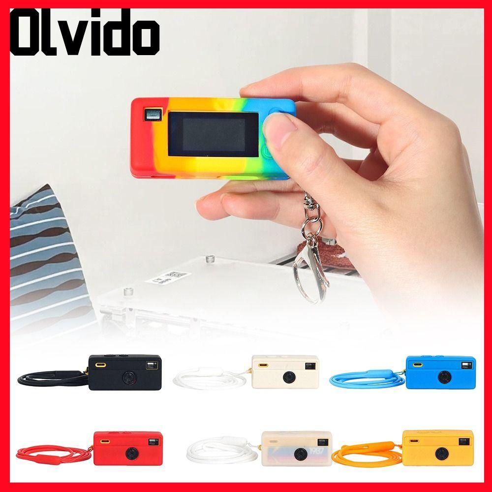 OLVIDO Mềm, Silicon Có Dây Buộc Cho Kodak Charmera, Phụ Kiện Camera Chống Trầy Xước