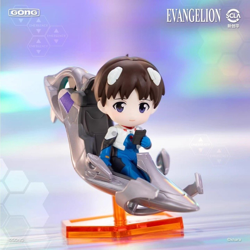 GONG Neon Genesis Evangelion EVA Phiên bản sân khấu mới Driver Series Hộp mù Hình Đồ chơi sưu tập