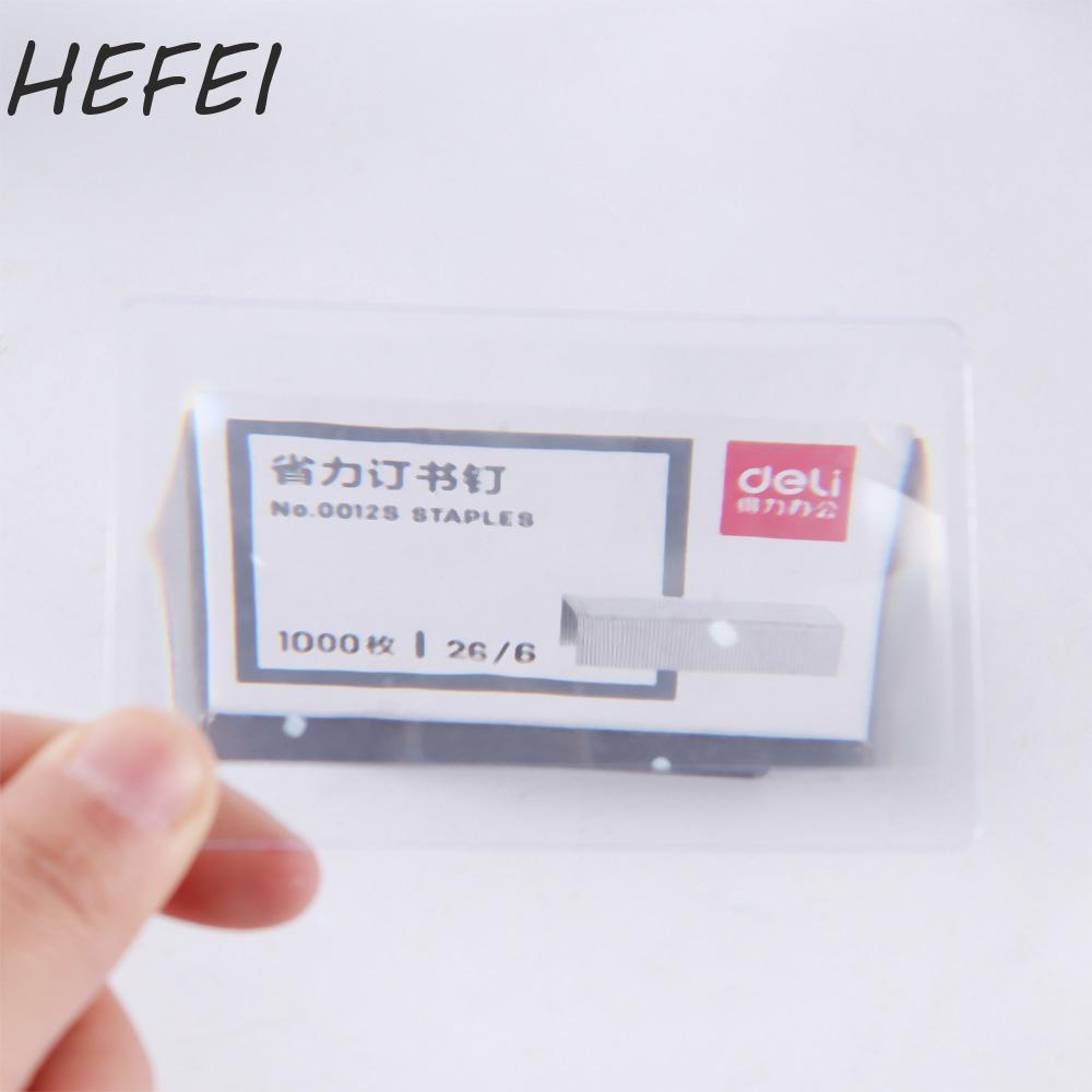 HEFEI Ống kính HEFEI Fresnel làm bằng nhựa Kính lúp cầm tay trong suốt