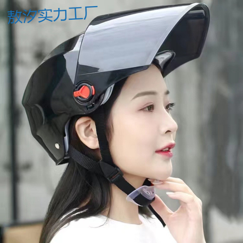 nón bảo hiểm mũ bảo hiểm masontex ♭Py Phong Cách Mới Không Điện Mũ Bảo Hiểm Xe Nam Nữ Bốn Mùa Pin Đa