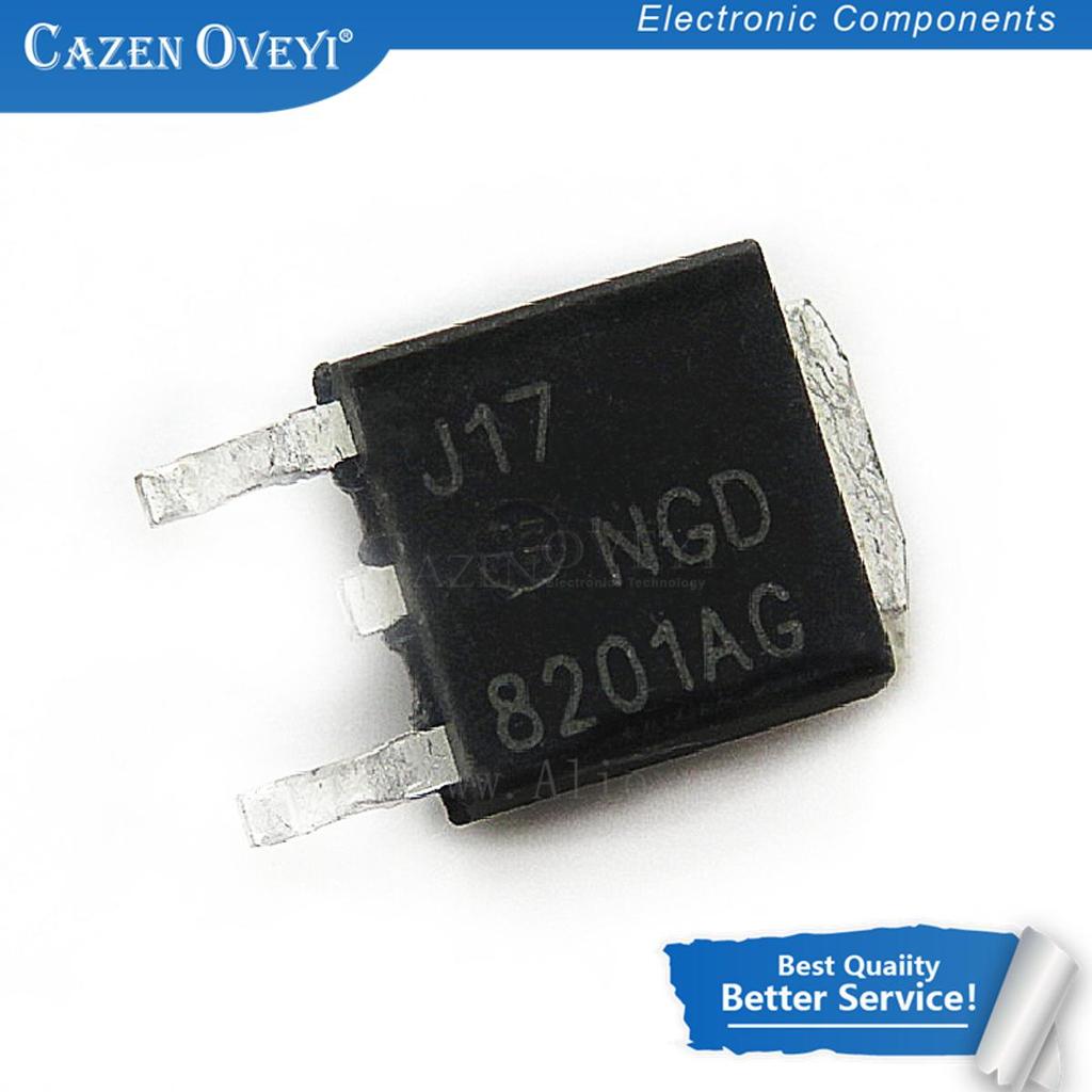 10 Cái / lốc NGD8201NG TO-252 NGD8201N TO252 NGD8201 SOT252 8201AG 8201NG NGD8201AG Còn Hàng