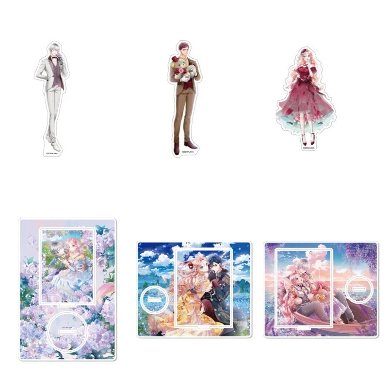 Standee Anime Lý Do Của Tiểu Thư Giả Mạo Mô Hình Mica 15cm Trang Trí Bàn Học The Reason for the Twin