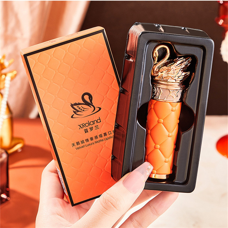 XRoland XRoland Nhung Tình Cảm Sang Trọng Matte Son Môi Chống Thấm Nước Dễ Màu Không Dễ Phai Màu Tự 