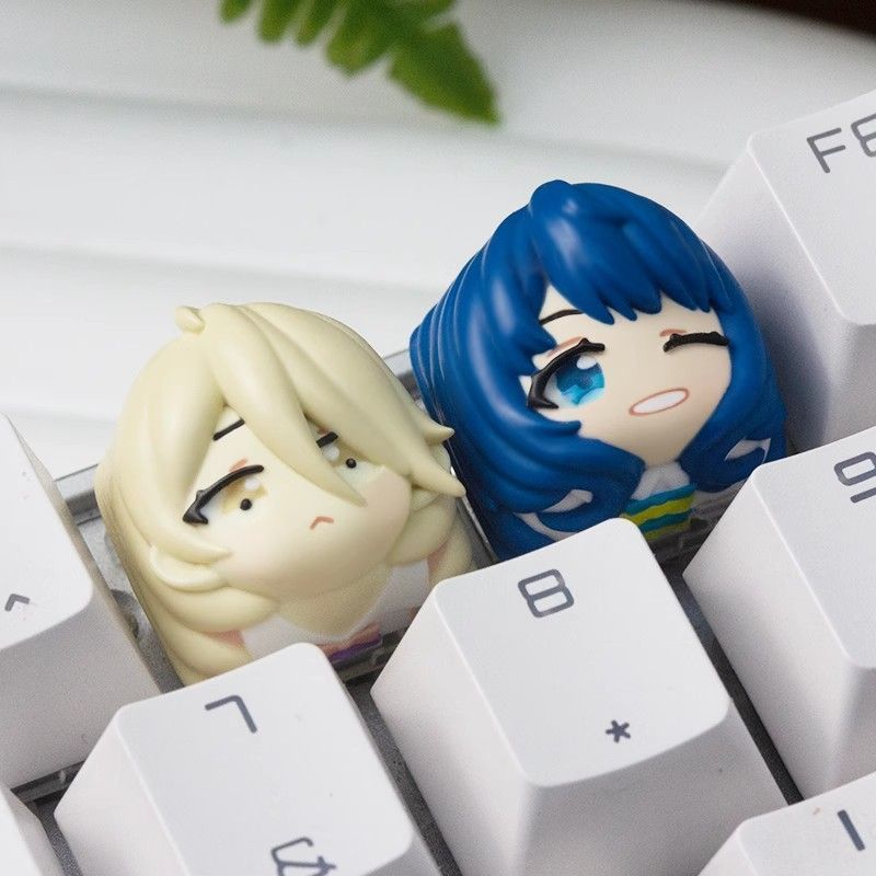 Mất Chó Người Phụ Nữ Quá Nhiều Keycaps Yanami Kyna Shixi House Monko Bàn Phím Cơ Độc Đáo DIY Hai Chi