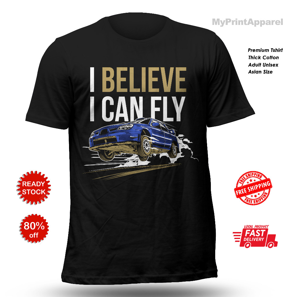 Áo thun Subaru Wrx Sti Motorsports Rally Jersey