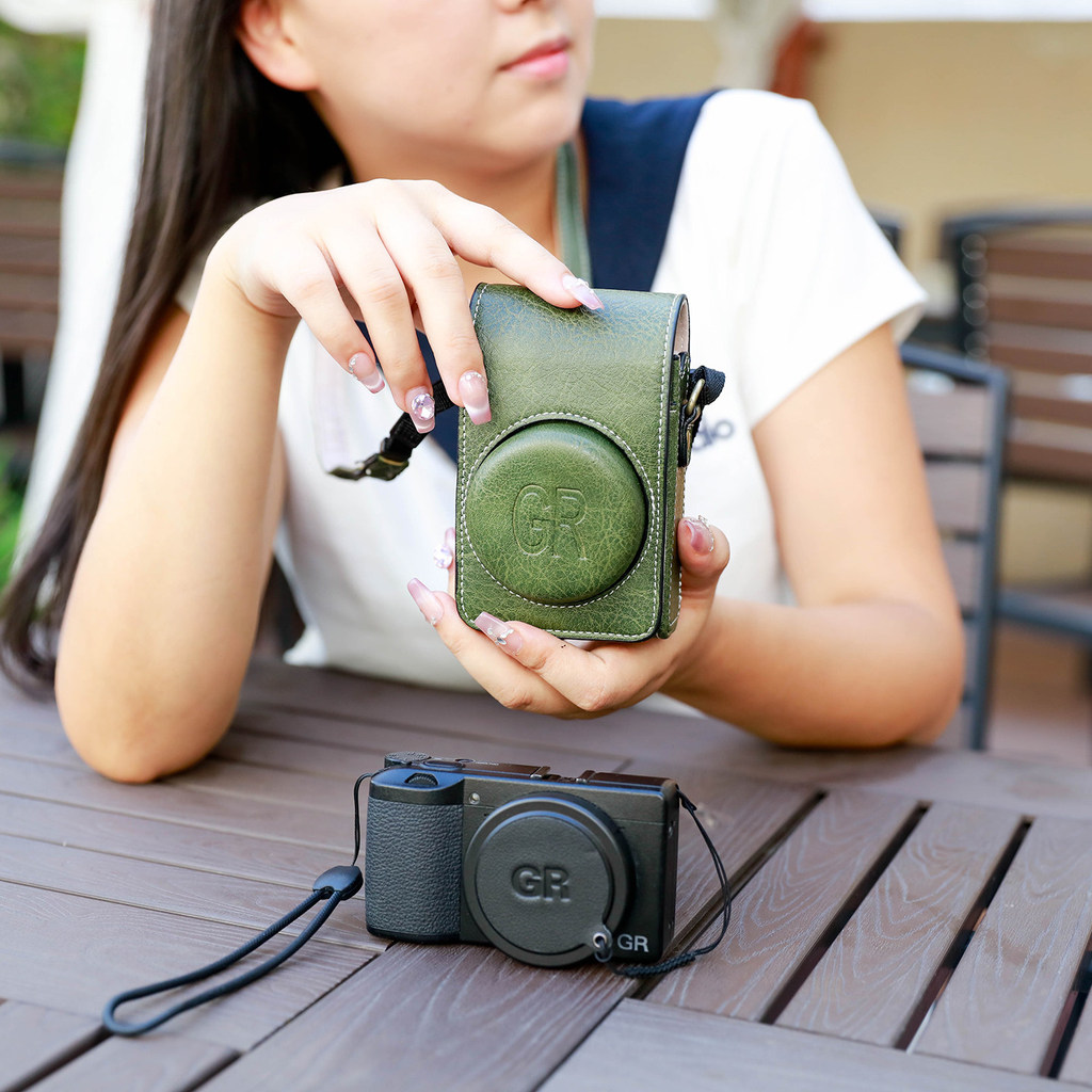 Ricoh gr3x Nhật Ký Phiên Bản Vỏ Bảo Vệ gr4 Túi Máy Ảnh gr3hdf Bao Da GR2 GRIII Vỏ Bảo Vệ Da