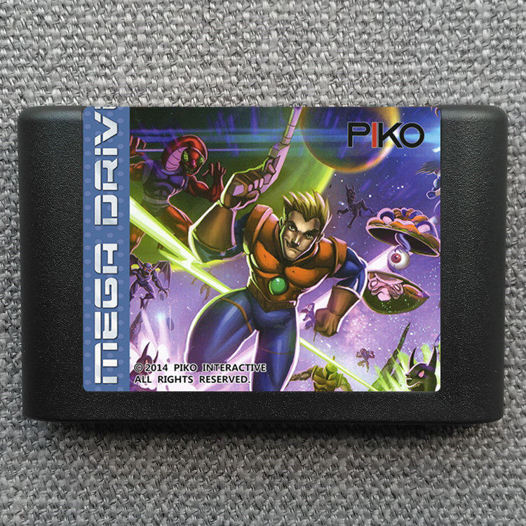 [Thẻ trò chơi có sẵn] (Trò chơi mới) Thẻ Sega MD < JIM POWER > Hành động + Chụp GENESIS JIM POWER