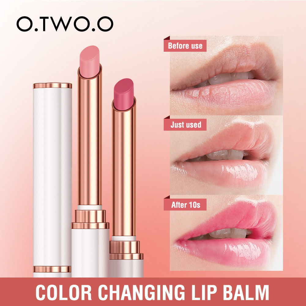 O.TWO.O Son Môi Đổi Màu Dưỡng Ẩm Dưỡng Ẩm Son Môi Đổi Màu