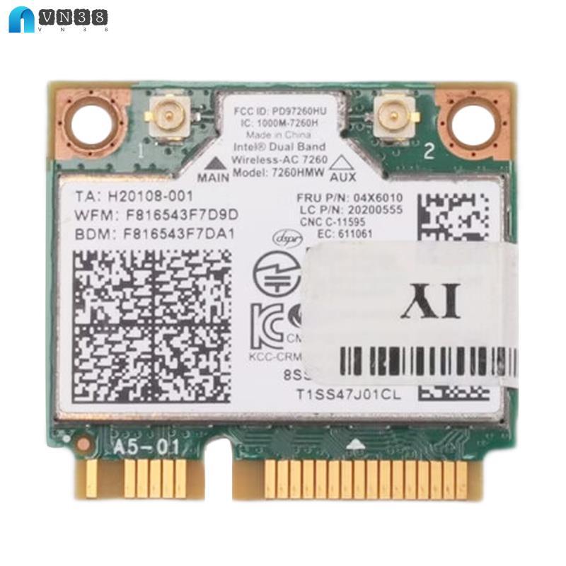 Notebook Tích Hợp Thẻ Không Dây Cho 7260HMW 7260AC 867M Dual Band 5G Thẻ Không Dây BT4.0 Cho 04X6090