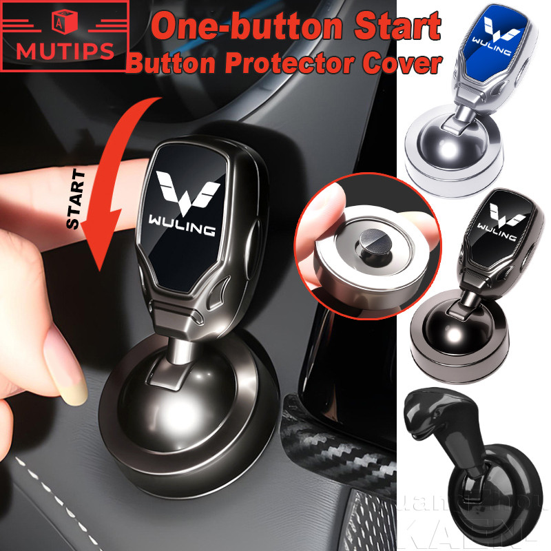 Wuling Xe Một Nút Khởi Động Nút Bảo Vệ Bao Đẩy Khởi Động Động Cơ Đẩy Nút Công Tắc Cho Almaz Cortez A