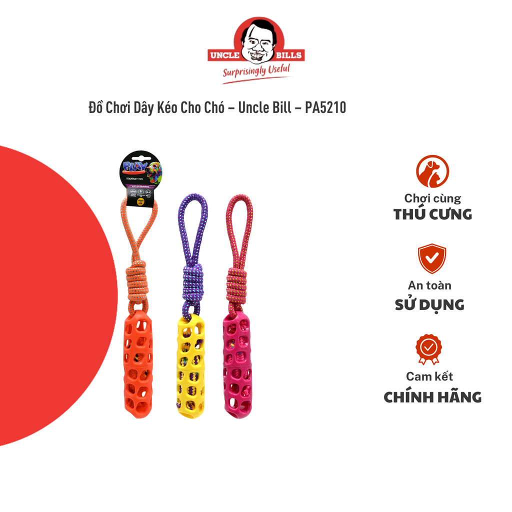 Đồ Chơi Dây Kéo Cho Chó – Uncle Bill – PA5210