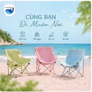 Ghế Camping Gấp Gọn Cao Cấp Dã Ngoại Du Lịch Dễ Mang Theo