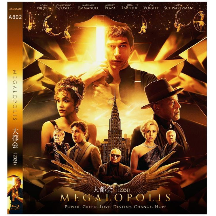 [Tiếng Anh] Blu-ray HD Movie 4K UHD 1080P Megalopolis 4K