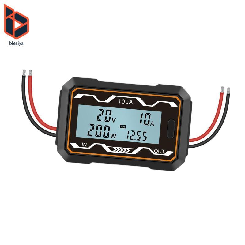 Blesiya Watt Meter Watt Vôn Amp Meter Đồng hồ vạn năng Máy phân tích công suất cho hệ mặt trời Mạch 