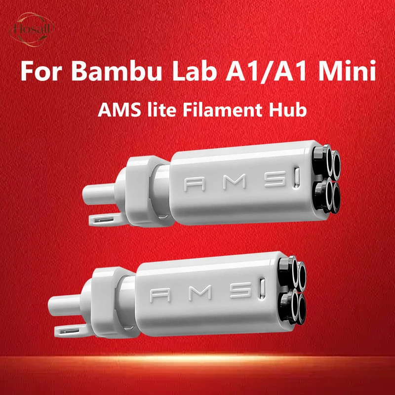 HB Cho Bambu Lab A1 AMS Lite Dây Tóc Hub, 5 Chiều Dây Tóc Hub Bambulab A1 Mini AMS Lite Hệ Thống In 