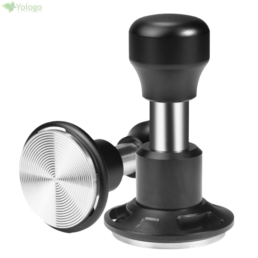 YOLOGO Espresso Tamper, Tamper cà phê nạp lò xo bằng thép không gỉ áp suất không đổi, 58,5mm 53mm 51