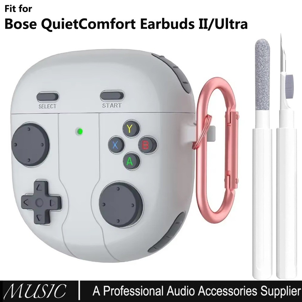 Ốp Bảo Vệ Cho Tai Nghe Bose QuietComfort II / Ultra Ốp Lưng Vogue Sáng Tạo Có Bút Vệ Sinh