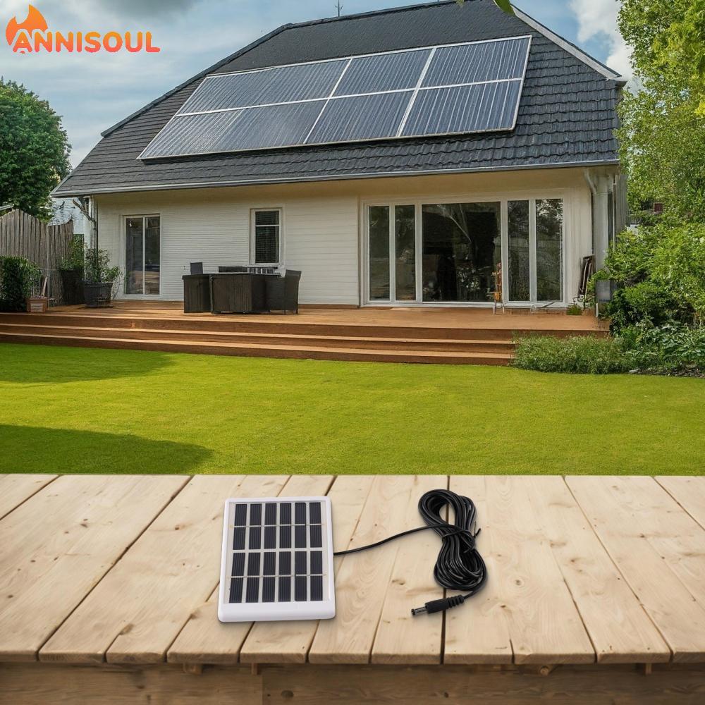 [NISO]5W 6V Solar Panel Easy DIY Installation Compact Solar Panel Outdoor Activities