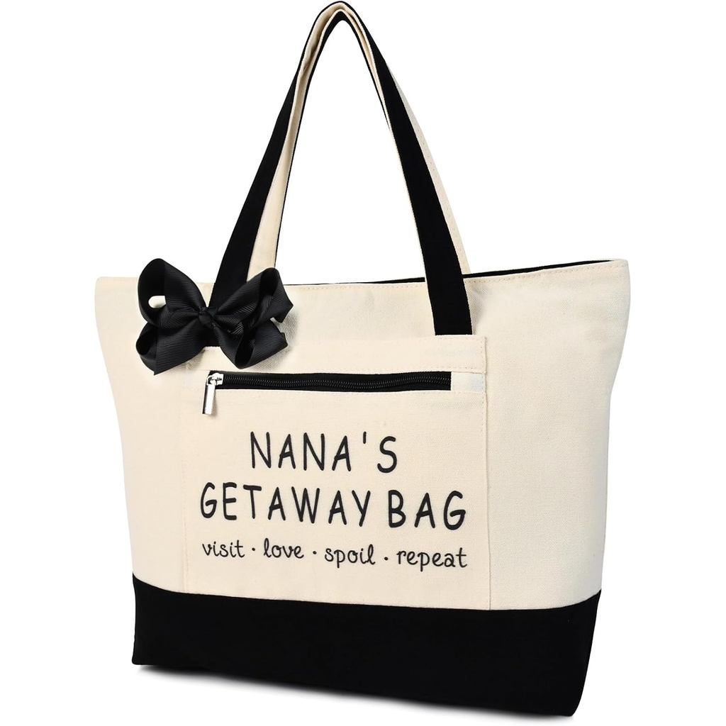 Quà tặng Nana, Quà tặng sinh nhật Nana, Quà tặng ngày của mẹ cho Nana, Túi Tote vải Nana Quà tặng Gi