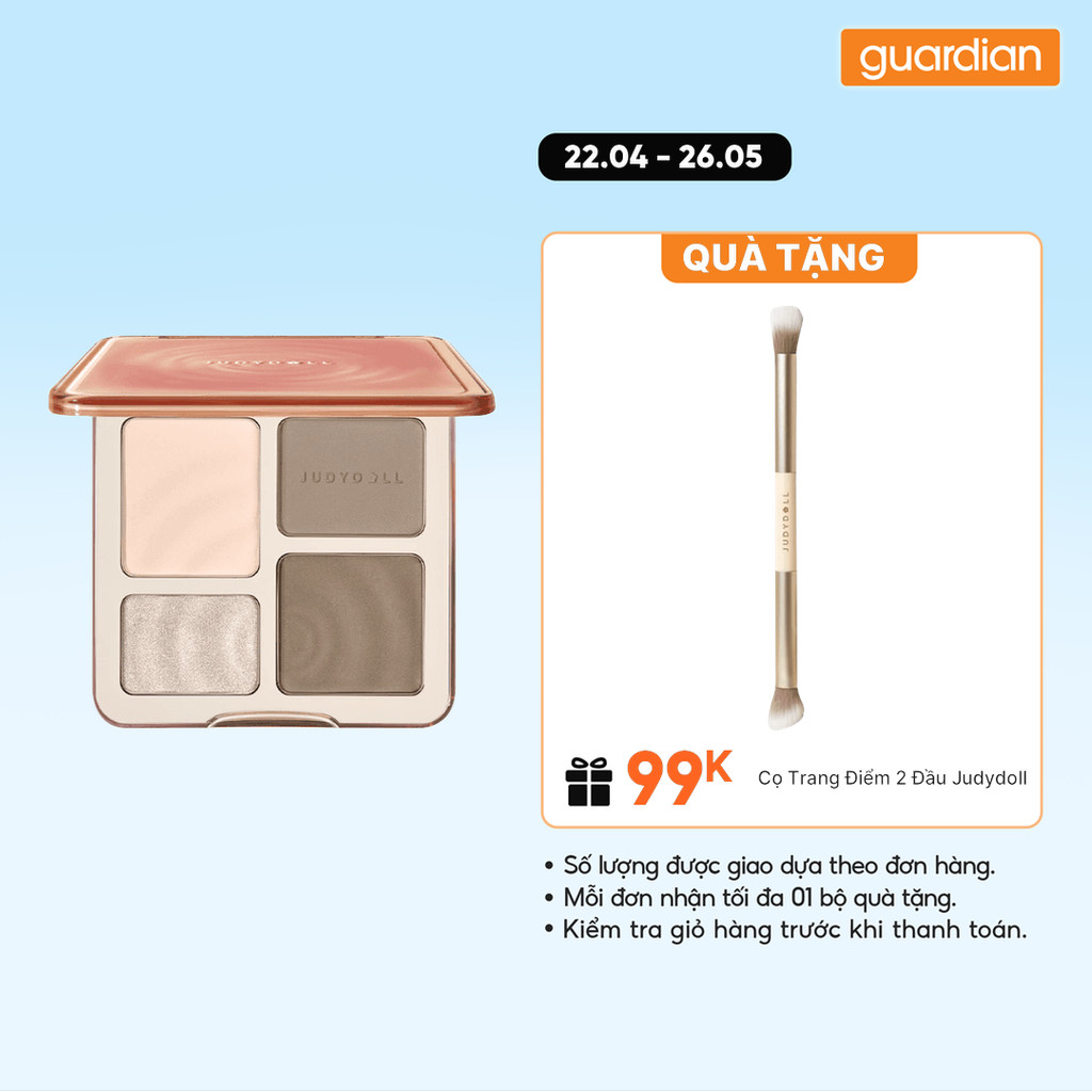 Phấn Bắt Sáng & Tạo Khối Judydoll Highlight & Contour 9G