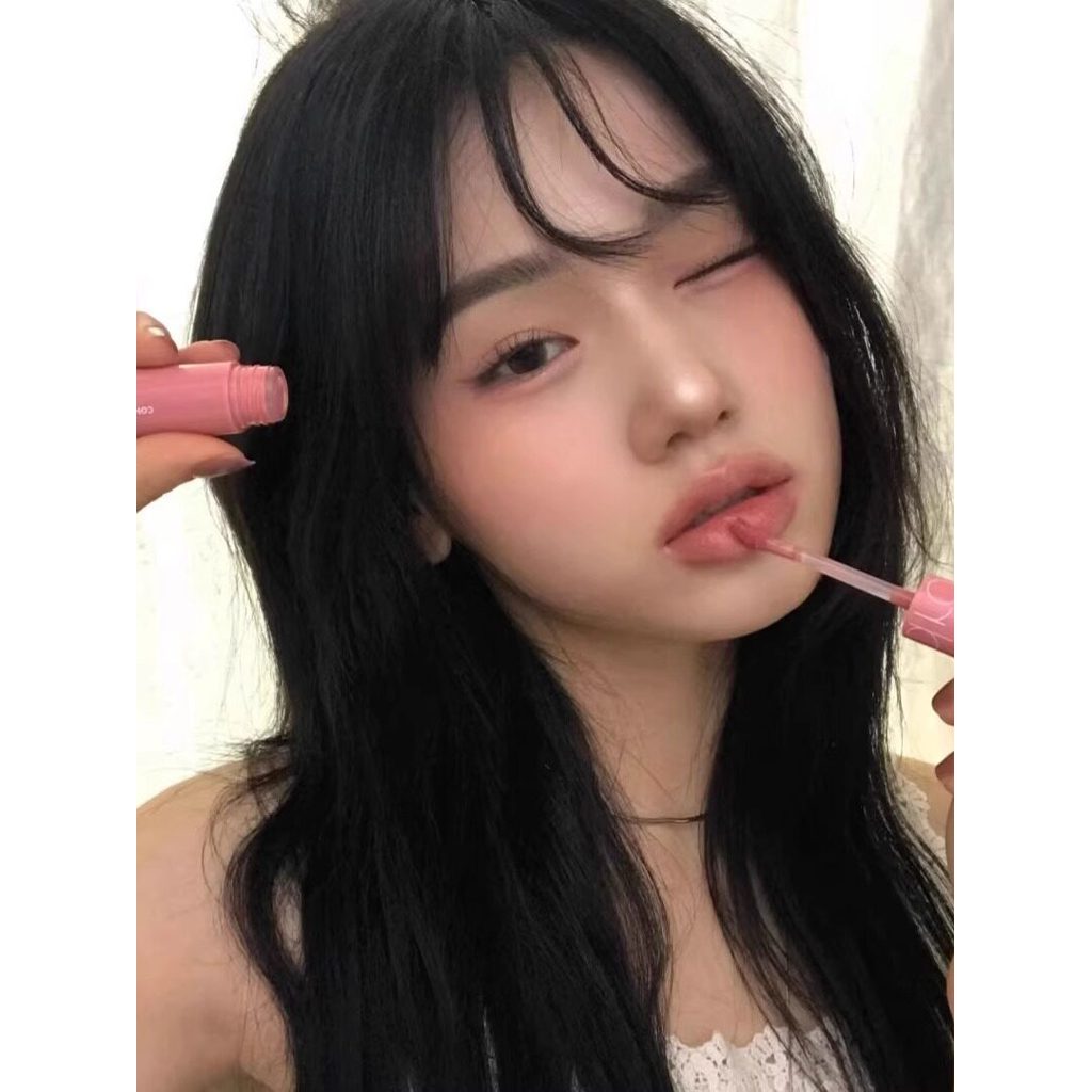 son romand gloss son romand Bầu Không Khí ~ Hàn Quốc Romand Juice Lip Gloss Mirror Lipstick Water Gl
