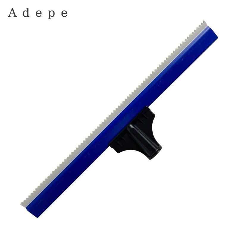 Cao su Notched Epoxy Floor Squeegee Paint Spreader Floor Coating Tool cho các dự án xi măng và nhà đ